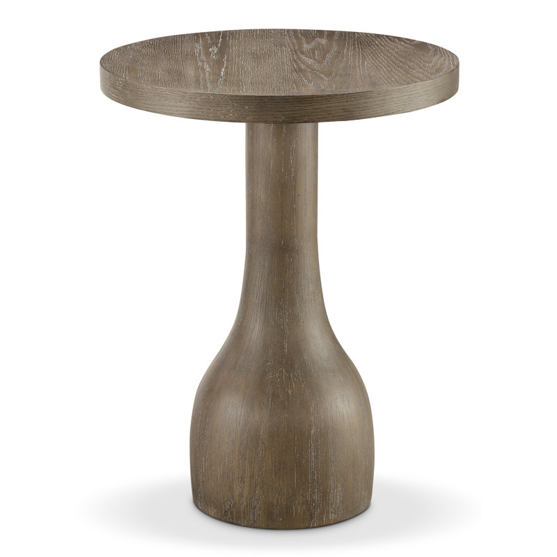 Birch Lane™ Annaley Solid Wood Pedestal End Table | Wayfair